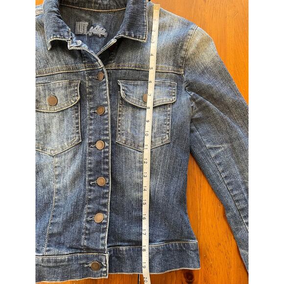 Kut from the Kloth Blue Denim Jacket - Picture 11 of 12